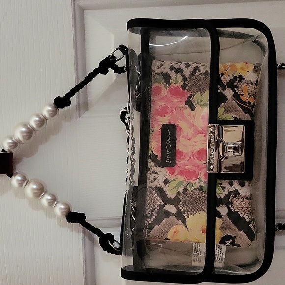 NWOT 💋BETSEY JOHNSON💋 Clear Purse - Picture 3 of 10